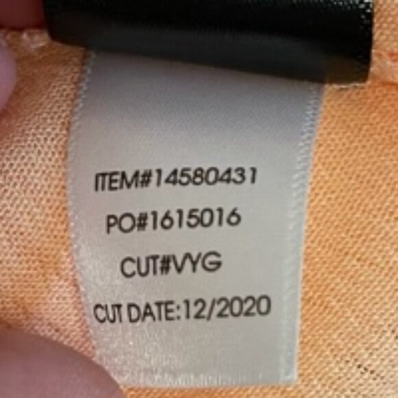 NWT Torrid Peach Stars Gauze Smocked Tank Size 0X - Picture 8 of 8